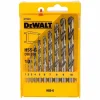 DeWalt Bohrer DT5921, 10-teiliges Set, HSS-G DIN 338, Metallbohrer 5