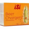 ISi Gaskartusche 3250412, Stechkartusche, CO2 (100%), Je 16 G, Für Bierzapfanlagen, 10 Stück 16