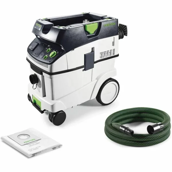 Festool Nass-Trockensauger Absaugmobil Cleantec, CTM 36 E, 36 Liter, 1200 Watt, Staubklasse M 1