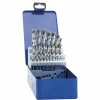Eventus Bohrer Spiralbohrer, 32004, 25-teiliges Set, 1-13mm, HSS-G DIN338 Metallbohrer 10