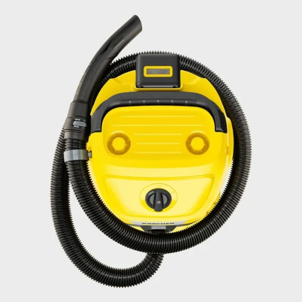 Kärcher Nass-Trockensauger WD 3-18 S Battery Set, 17 Liter, Akku 18V / 5Ah, Edelstahlbehälter 5