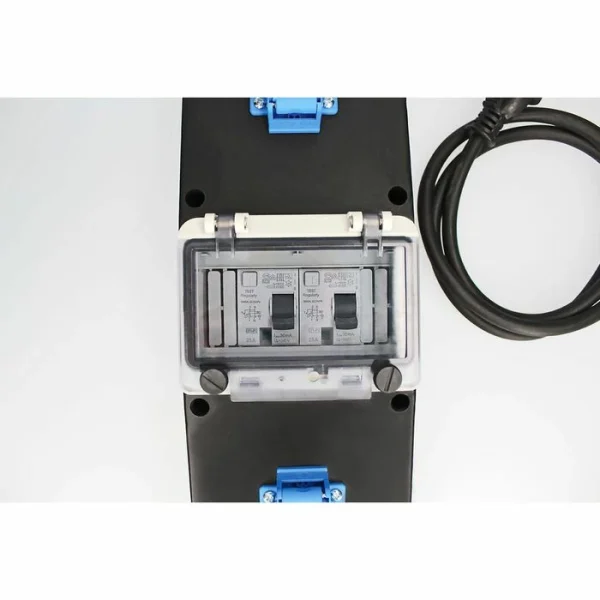 AS SCHWABE As-Schwabe Steckdosenleiste 63272 G-S23 2m, 2-fach, IP44, Außen, FI 3