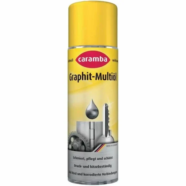 Caramba Multifunktionsöl Graphit-Multiöl, 600302, Spray, 300ml 1