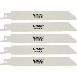 Hazet Säbelsägeblatt 9034P-R/5, 153mm, Für Metall, Blech Und Stahl, 5 Stück 6