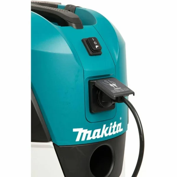 Makita Nass-Trockensauger VC2512L, Türkis, 25 Liter, 1000 Watt, Staubklasse L 4