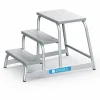 Zarges Montagetritt AFA P 40033, Aluminium, Maschinentritt Mit 3 Stufen 5
