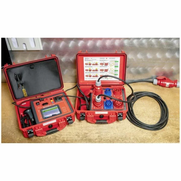 Benning Messadapter MA 4, Aktiv / Passiv, 16A / 32A CEE, VDE 0544-4, Für Gerätetester 3