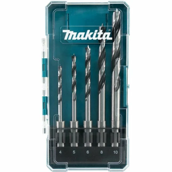 Makita Bohrer E-15148, SDS+, 5-teiliges Set, 4-10 Mm, Holzbohrer 1