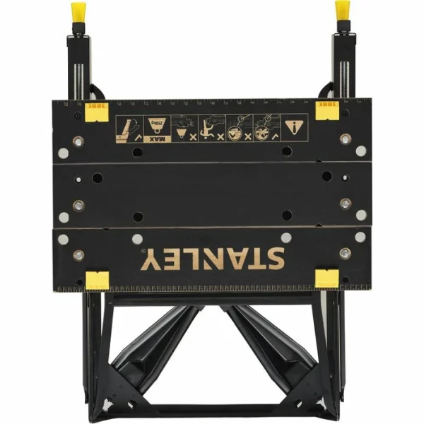 Stanley Werkbank Workmate STST83400-1, Klappbar, Spanntisch, 67 X 59-77,5 X 37cm, Höhenverstellbar 9