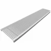 GURA Rollenbahn Serie 22210, Breite 400mm, Teilung 25mm, Stahlrollen, Gerade, Länge 2m 17