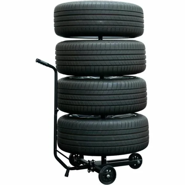 Cartrend Felgenbaum 10441, Fahrbar, Mit Schutzhülle, Reifenbreite Bis 255 Mm 4
