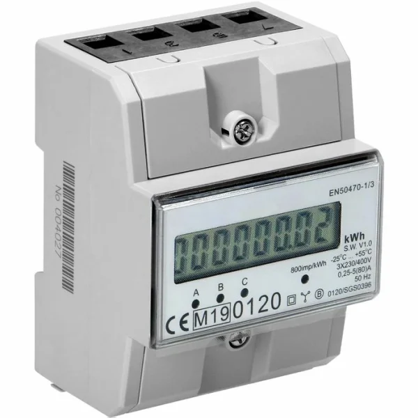 Orno Stromzähler OR-WE-520 MID Geeicht, 230V / 400V, 3-phasig 5
