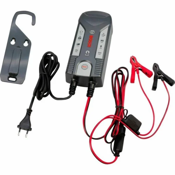 Bosch Autobatterie-Ladegerät C3, 018999903M, 6 V / 12 V, 0,8 Bis 3,8 A 1