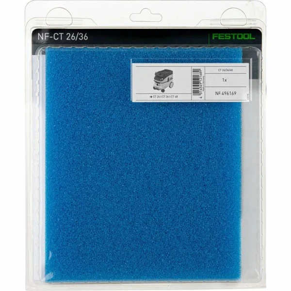 Festool Ersatzfilter Nassfilter NF-CT 26/36/48, Für Nass-Trockensauger CT 26, CT 36, CT 48 4