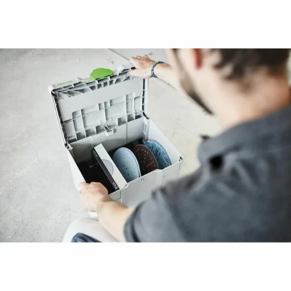 Festool Werkzeugkoffer Systainer³ SYS-STF-D225, Leer, Für Schleifmittel Ø 225 Mm 4
