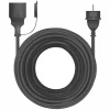Arcas Strom-Verlängerungskabel, 25m, Schutzkontakt, Außen IP44, Schwarz 8