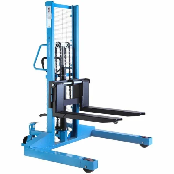 HanseLifter Breitspur-Hubwagen SDJ1016BS, Hub 1,6m, Gabellänge 900mm, Tragkraft 1000kg 1