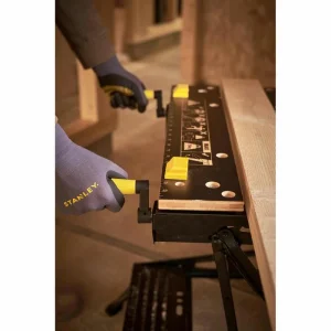 Stanley Werkbank Workmate STST83400-1, Klappbar, Spanntisch, 67 X 59-77,5 X 37cm, Höhenverstellbar 22