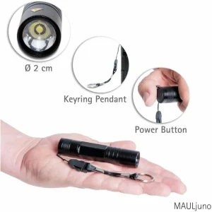 Maul Taschenlampe MAULjuno LED, 15 Lumen, Spritzwassergeschützt 19