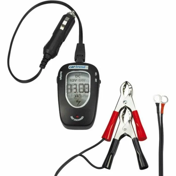 Cartrend KFZ-Batterietester 80127 Digital, 12V Und 24V 3