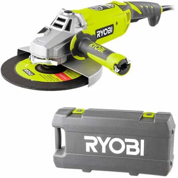 Ryobi Winkelschleifer EAG2000RS, 230mm, 2000 Watt, Mit Koffer 1