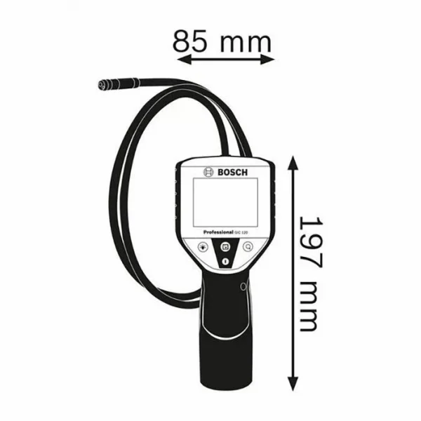 Bosch Endoskop-Kamera GIC 120 EU Professional, 120 Cm Sonde Ø 8,5 Mm, 320 X 240 Px 5