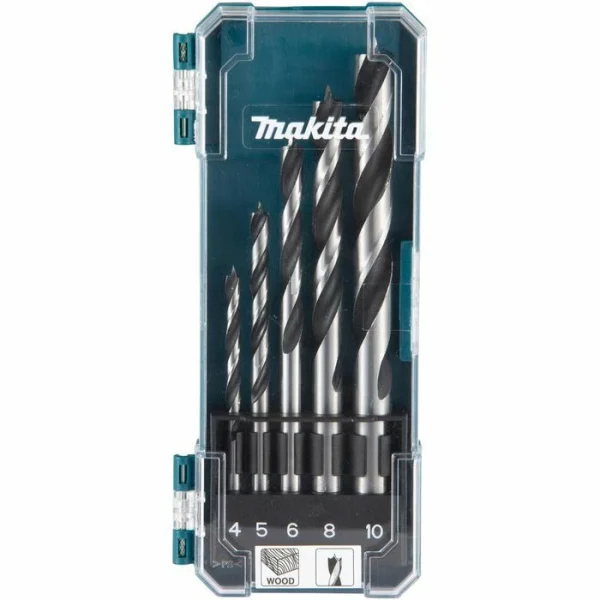 Makita Bohrer D-72861, 5-teiliges Set, Holzbohrer 1
