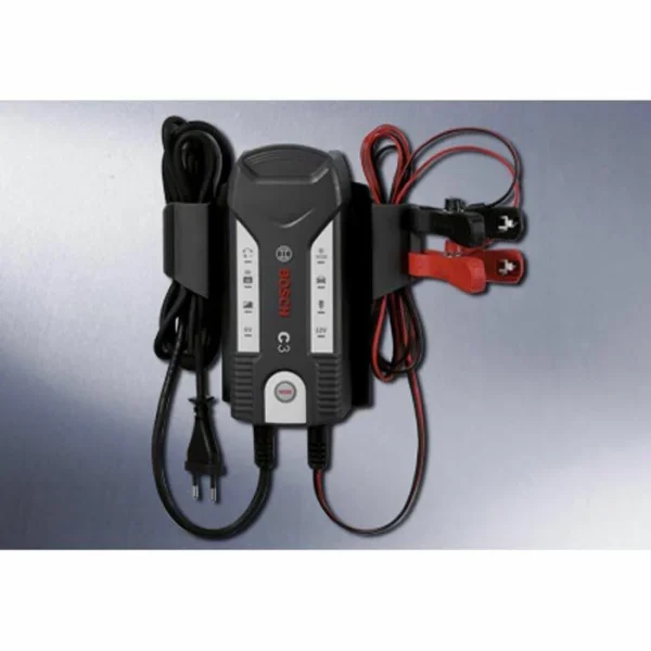 Bosch Autobatterie-Ladegerät C3, 018999903M, 6 V / 12 V, 0,8 Bis 3,8 A 3