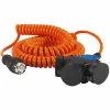 HEDI Strom-Verlängerungskabel Spiralplus, 1 – 5m, 3x Schutzkontakt BQ Spiralkabel Außen IP44 17