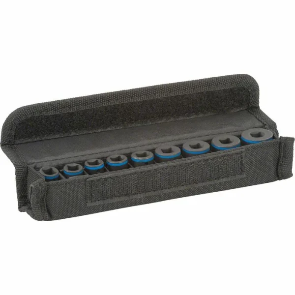 Bosch Steckschlüssel 2608551096, 9-teilig, 6 – 14mm Schlüsselweite – 25mm Länge, 1/4 Zoll 3