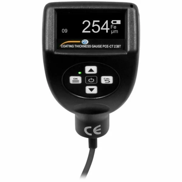 PCE Schichtdickenmessgerät CT 23BT, FE, Non-FE, Bis 1500 My, USB, BT, Speicher, Externer Sensor 3
