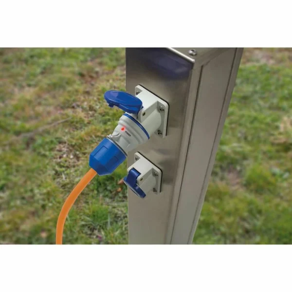 AS SCHWABE As-Schwabe Kabeltrommel 10170 Camping, 25m, Außen, IP44, 1 X CEE, 2 X Schutzkontakt, 2,5 Mm² 6