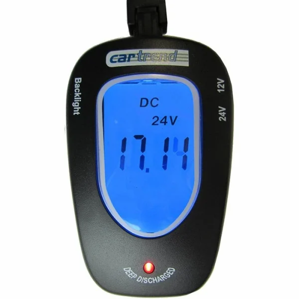 Cartrend KFZ-Batterietester 80127 Digital, 12V Und 24V 1