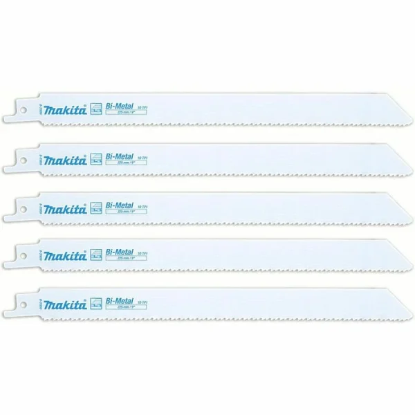 Makita Säbelsägeblatt B-31859, BIM 228/10Z, 210mm, Für Holz Und Metall, 5 Stück 3