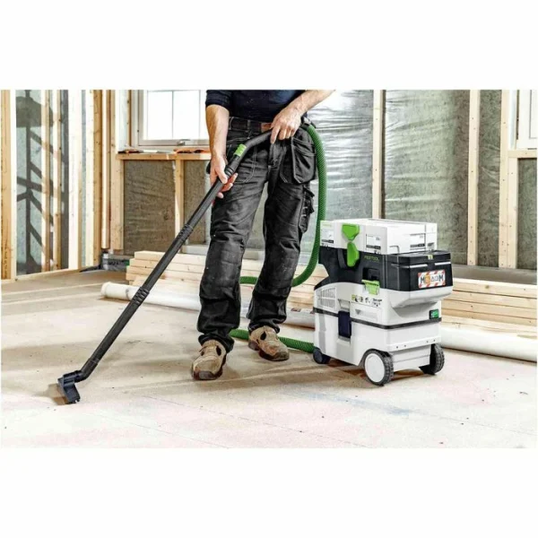 Festool Nass-Trockensauger Absaugmobil Cleantec, CTLC MINI I-Plus, 10 L, 4x18V/5,0Ah, Staubklasse L 5