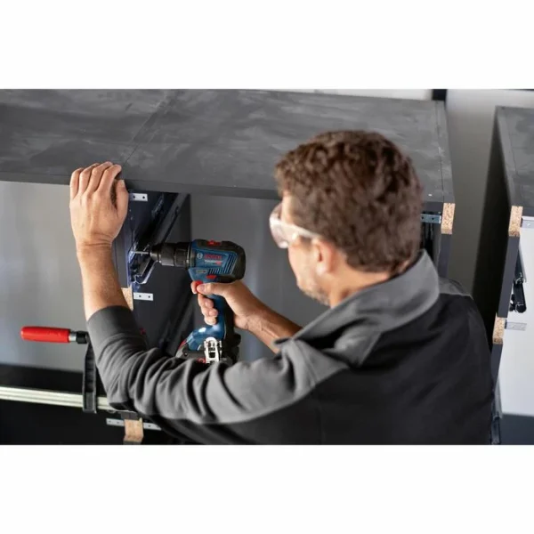 Bosch Akku-Bohrschrauber GSR 18V-55 Professional, 18V / 4,0Ah, 2 Akkus, Ladegerät Und Koffer + GRATIS Prämie 5