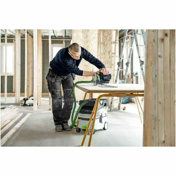 Festool Nass-Trockensauger Absaugmobil Cleantec, CTLC MINI I-Plus, 10 L, 4x18V/5,0Ah, Staubklasse L 3
