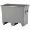 CEMO Großbehälter 10584, 200 Liter, Mit Staplertaschen, Grau, 87 X 64 X 57cm, Aus GFK 11