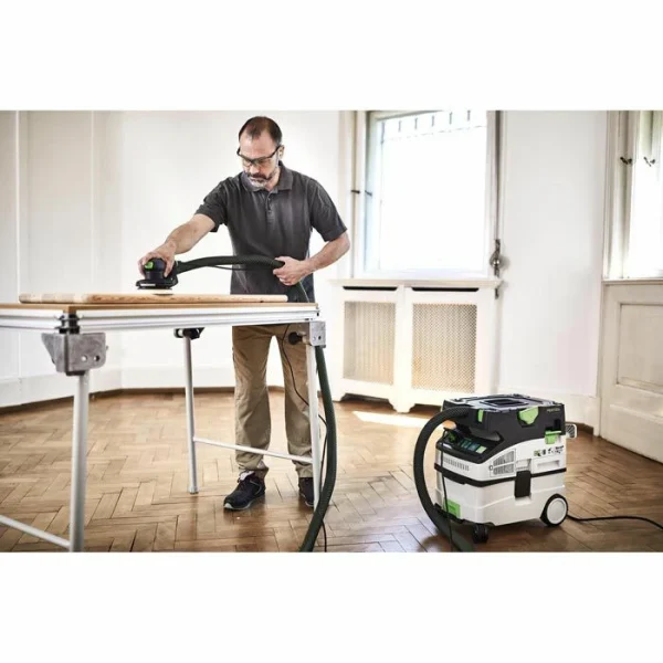 Festool Nass-Trockensauger Absaugmobil Cleantec, CTM MIDI I, 15 Liter, 1200 Watt, Staubklasse M 3