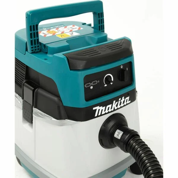 Makita Nass-Trockensauger DVC150LZ, 15 Liter, Sologerät 2 X 18V, Staubklasse L 3