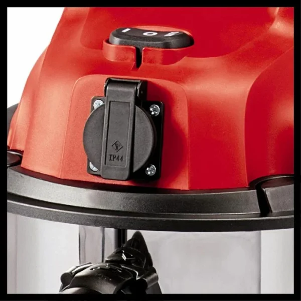 Einhell Nass-Trockensauger TC-VC 1930 SA, 30 Liter, 1500 Watt, Mit Gerätesteckdose 7
