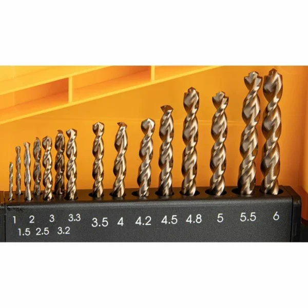 DeWalt Bohrer DT7926, Extreme 2, 29-teiliges Set, HSS-G Metallbohrer 4