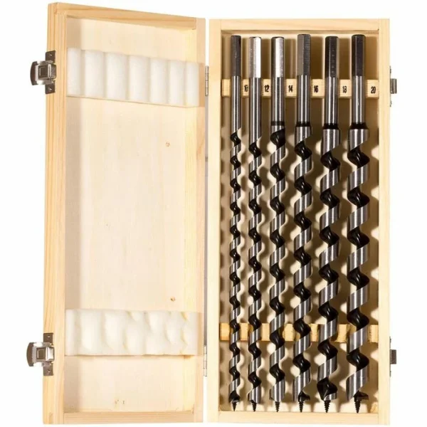 Fischer Schlangenbohrer D-WL 551425, Set, 10 – 20 Mm Ø, 6-teilig, 320 Mm Länge 1