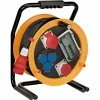 Brennenstuhl Kabeltrommel Brobusta CEE 2 FI, 25m, Außen, IP44, 2-fach CEE, 3-fach Schutzkontakt 13