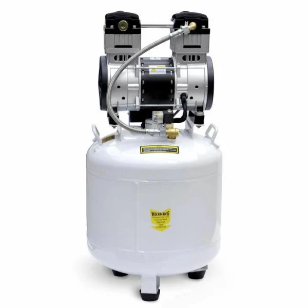 Implotex Kompressor 1500W 2PS Flüster Silent, 230V, 8 Bar, Nur 60dB, ölfrei, 45L Kesselinhalt 4