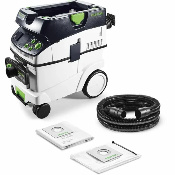 Festool Nass-Trockensauger Absaugmobil Cleantec, CTM 36 E AC-LHS, 36 Liter, 1200 Watt 1