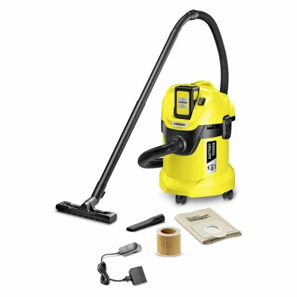 Kärcher Nass-Trockensauger WD3 Battery Set, 17 Liter, Akku 36V / 2,5Ah 1