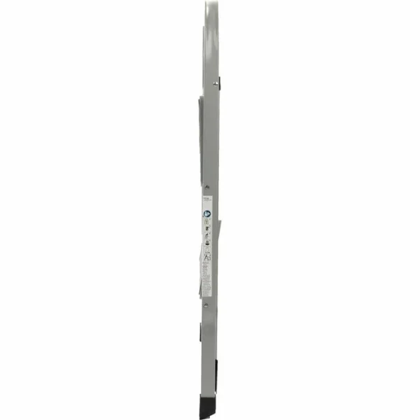 Axentia Klapptritt 251215, Aus Stahlrohr, Standhöhe 47cm, 2 Stufen, Silber 6