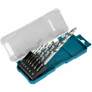 Makita Bohrer D-75742 HSS G, 6-teiliges Set, Metallbohrer 6
