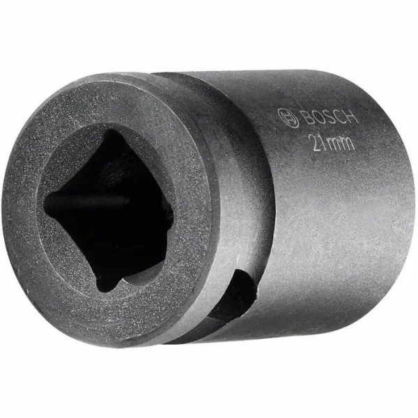 Bosch Steckschlüssel 2608551029, 7-teilig, 13 – 24mm Schlüsselweite – 39mm Länge, 1/2 Zoll 7